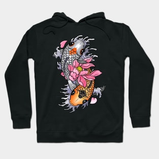 Kawaii Koi: A Cute and Playful Japanese Koi Fish Design Hoodie